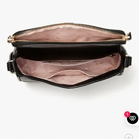 Kate Spade New York Run Around Large Flap Leather Crossbody Bag - Picture 4 of 10